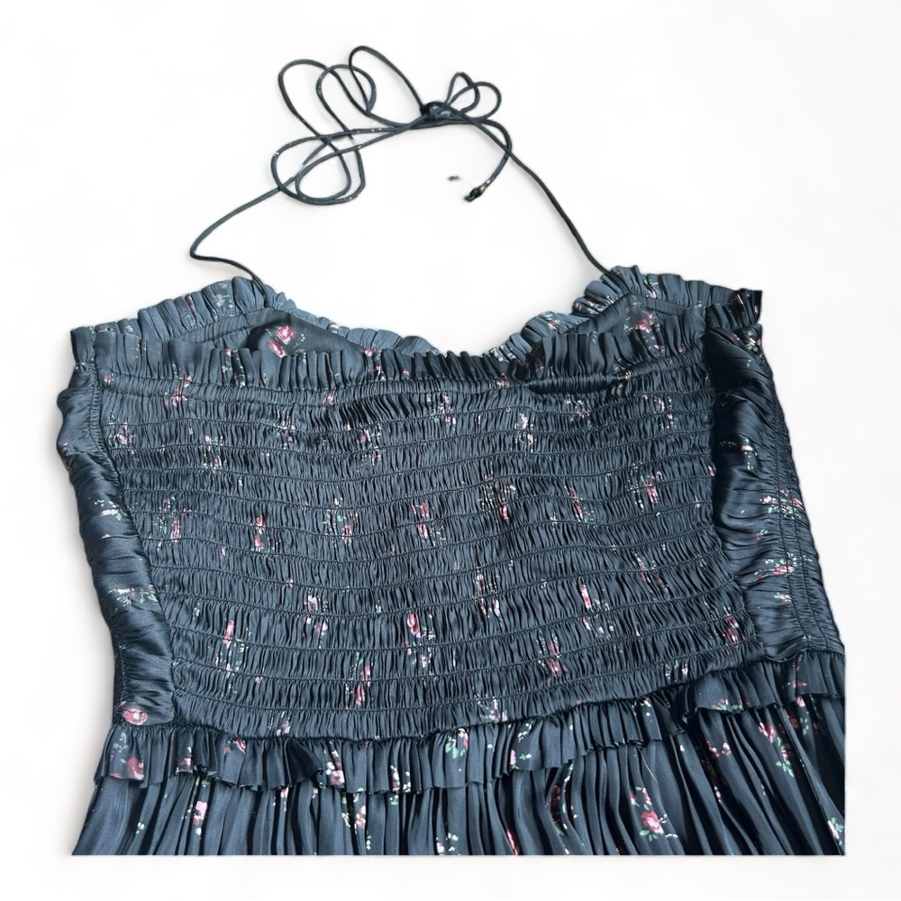 Ulla Johnson Black Floral Maxi Dress - Picture 8 of 12